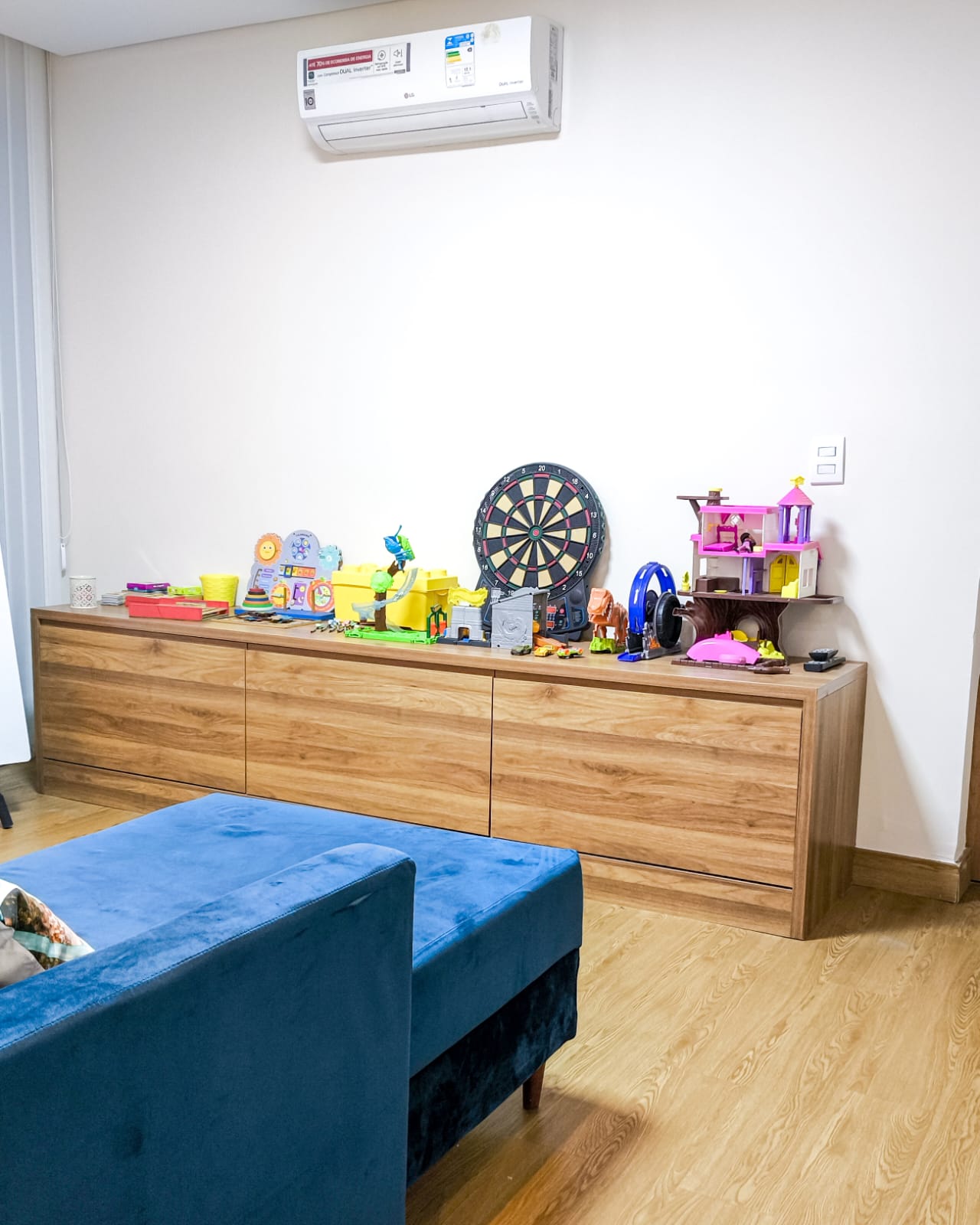 Sala lúdica para atendimento infantil